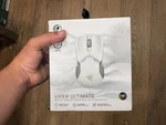 Razer Viper Ultimate Mercury Wireless Gaming Mouse 20000 Dpi White Dock Open. Price: $45.00.