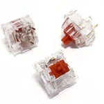 3X Glorious Gmmk Red Fox Tactile Mechanical Keyboard Replacement Switches Used. Price: $7.69.