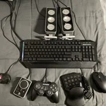 Razer, Steelseries, Logitech Mixed Lot Gaming Mouse, Keypad, Controller, Speake Used. Price: $170.00.