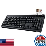 Adesso Easytouch 130SB Wired Mechanical Keyboard Switches Built-in Smart New. Price: $107.80.