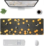 Xxl Pad, Extended Mousepad Desktop 31.5X11.8 Inch. Bees & Honey Comb New. Price: $9.95.