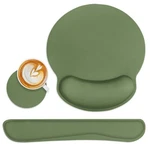 Britimes Green Ergonomic Mouse Pad Set With Wrist Rest Non-slip Rub... Fast Ship New. Price: $24.99.