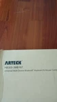Arteck HB305-3MB167 Universal Multi-device Bluetooth Keyboard & Mouse Combo Open. Price: $15.00.