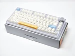 Keydous NJ80-AP Wireless Mechanical Keyboard Bluetooth 5.0/2.4G/WIRED Connection Used. Price: $74.99.