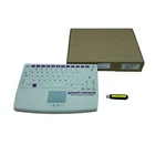 TG3 Electronics White Wireless Medical Keyboard KBA-G4356-GWN Open. Price: $27.99.
