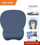 High-performance Mouse Pad With Memory Foam Wrist Rest Ideal Gaming & Work New. Price: $15.99.