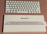 Apple Magic Mouse & Wireless Keyboard (model A2450 A1657) + Charging Cable Open. Price: $100.00.