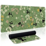 Cute Cat Mouse Pad Large Green Desk Mat Extended Keyboard Kawaii Mo... New. Price: $23.66.