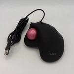 Nulea M509 Trackball Mouse Wired, Ergonomic Design, Easy Thumb Control (pink) Open. Price: $19.99.