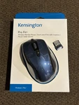 Kensington Pro-fit Wireless Mouse K72421AMA Mid-size Sapphire Blue New. Price: $24.99.