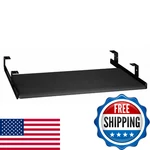 Bush Business Furniture Universal Keyboard Shelf Black, Desk Accessories For New. Price: $159.30.