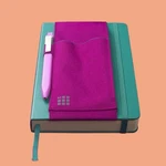 Moleskine Classic Tool Notebook Belt Storage Organizer Stationary 8 X3.25 Purpl New. Price: $22.50.