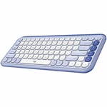 Logitech Pop Icon Keys Wireless Bluetooth Keyboard Lilac/off White 920-013050 New. Price: $63.03.