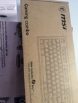 Msi Gaming Light Up Key Board And Mouse New. Price: $30.99.