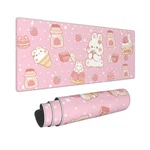 Kawaii Rabbit Strawberry Gaming Mouse Pad Extended Large Mat 31.5 11.... New. Price: $27.69.