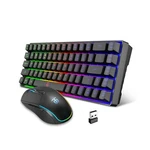 Snpurdiri 60% Wireless Gaming Keyboard And Mouse Combo,led Backlit Rechargeab... New. Price: $57.72.