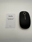 Vssoplor 2.4G Wireless Mouse MS001 Silent Click Usb Receiver Black Gold Open. Price: $10.00.