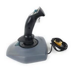 Logitech Wingman Extreme Joystick Controller J-ZA10 Pc Flight Simulator Used. Price: $9.50.