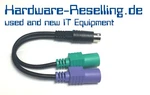 Dell 0D4002 PS/2 On 2X PS2 Mouse Keyboard I/o Splitter Cable New Pack Orig. Nuovo. Price: $24.48.