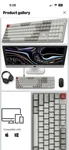 Keychron C2 Full Size Wired Mechanical Keyboard Compatible With Mac New. Price: $39.00.