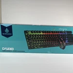Shipadoo D500 Esports Gaming Keyboard & Bundle, 7 Color Backlit, Mousepad New. Price: $13.99.