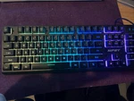 Npet K10V3 Gaming Keyboard Rgb Backlit Wired Usb Black Qwerty English Used. Price: $15.00.