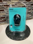 Logitech M187 Wireless Mini Mouse Black Usb Nano Receiver New Sealed Portable. Price: $16.99.