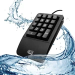 Adesso AKB618UB Waterproof Ergo Keyboard Usb 18-KEY Antimicrobial New. Price: $39.61.