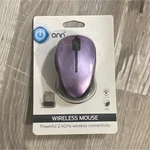 Onn Wireless Mouse Purple Nano Receiver Optical 1600 Dpi Ambidextrous New. Price: $13.50.