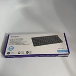 Targus Compact Multi-device Bluetooth Antimicrobial Keyboard AKB862US New Sealed. Price: $21.74.