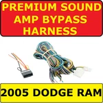 05 Dodge Infinity Car Stereo Radio Premium Sound Adapter Amp Bypass Harness New. Price: $89.99.