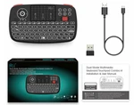 Rii I4 Mini Bluetooth Wireless Keyboard W/ Touchpad & Backlit Dual Mode 2.4GHZ New. Price: $29.99.