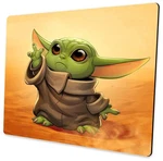 Baby Yoda Mouse Pad, Rectangular Non-slip Rubber Used For Office W... New. Price: $16.93.