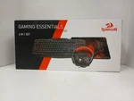 Redragon S101-BA-2 4-IN-1 Gaming Bundle Keyboard/mouse/mousepad/headset Used. Price: $21.99.
