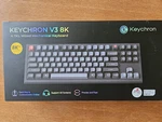Keychron V3 8K Qmk Wired Mechanical Keyboard 80% Size - Open Box, Never Used. Price: $50.00.