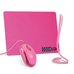 Pink Mouse And Pad Usb Led Light 3 1 Gift Comb Kids For Laptop Home ... New. Price: $22.39.
