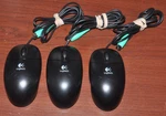 Lot: 3 Logitech M-SBF96 Button PS/2 Optical Mouse Black 400DPI Used. Price: $9.99.
