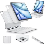 Esr Rebound 360 Ipad Air 11 Inch Case With Keyboard M4/M3/M2, 2024-2026 White Open. Price: $59.95.