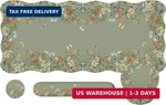 Icasso Desk Mat Set,large Mouse Pad With Wrist Rest,ergonomic Keyboard Sup New. Price: $49.31.