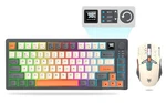 Attoe 75 Wireless Gaming Keyboard And Mouse Combo, Tri-mode Black New. Price: $54.29.