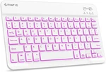 Fintie 10-INCH Ultrathin Wireless Bluetooth Backlight Keyboard, 7 Color Backlit New. Price: $18.99.