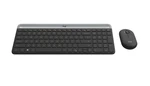 Logitech Slim Wireless Keyboard & Mouse Combo 920-010961 Black Open. Price: $19.00.