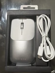 Satechi Slim Ex Wireless Bluetooth Mouse White New In Box Open. Price: $20.50.