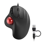 Nulea M509 Trackball Mouse Wired, Ergonomic Design, Easy Thumb Control, A-red New. Price: $39.51.