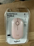 Logitech Pebble Wireless Mouse With Bluetooth For Laptop/notebook/ipad - Rose Open. Price: $16.99.