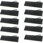 Lot Of 10 Dell KB216-BK-US Usb Wired Black Multimedia Keyboard G4D2W N6R8G 3Y1D8 New. Price: $89.99.