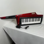 Korg RK-100S Keytar Red Shoulder Keyboard W/ Adapter Tested Working Japan Used. Price: $530.00.