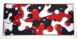 Kraken Xxl Gaming Mouse Pad - Large Red Desk Mat For Keyboard & Used. Price: $15.99.