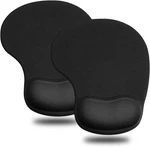 Jikiou Mouse Pad, 2 Pack Ergonomic Pads With Comfortable Gel 01BLACK New. Price: $14.76.