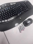 Logitech K350 Ergonomic Keyboard + M510 Wireless Mouse Usb Receiver Batteries Used. Price: $79.99.